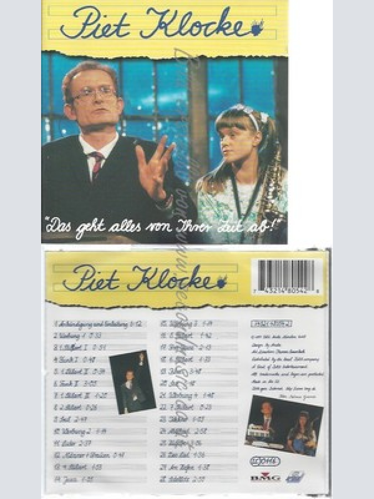 CD--IHRER ZEIT / PIET KLOCKE -- -- DAS GEHT ALLES