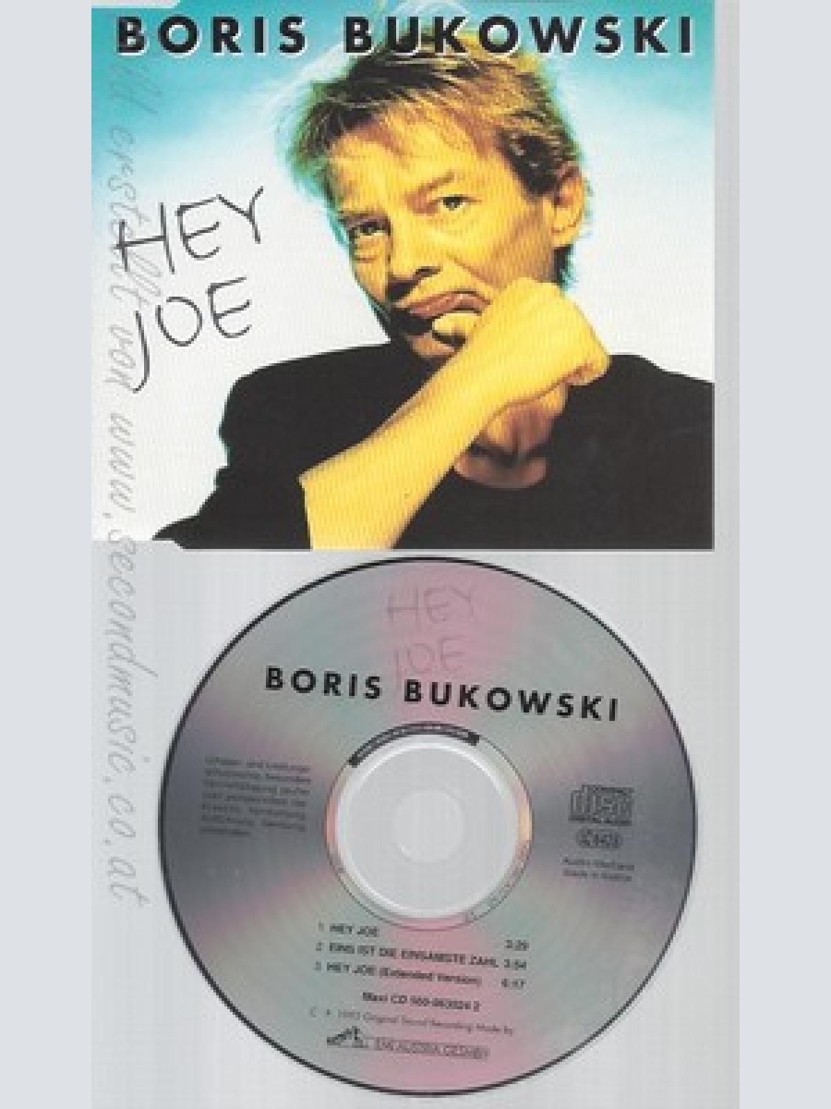 CD--BORIS BUKOWSKI--HEY JOE