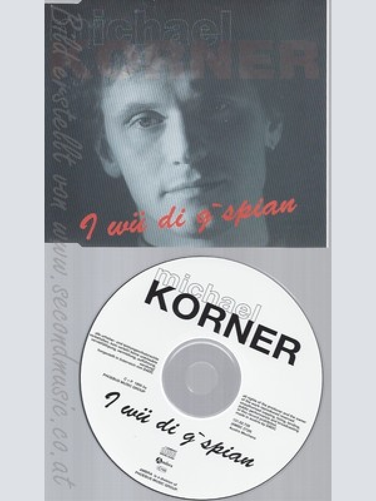 CD--MICHAEL KORNER--I WUE DI G'SPIAN-GEORG DANZER--GARY LUX--
