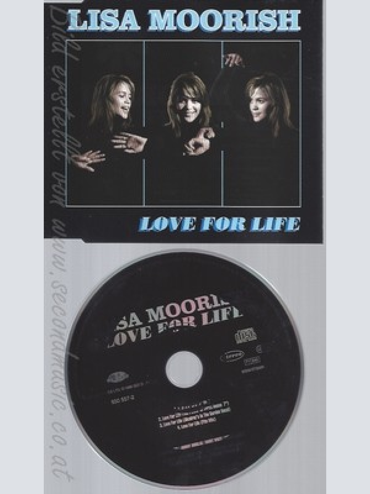 CD--LISA MOORISH -  - - SINGLE -- LOVE FOR LIFE