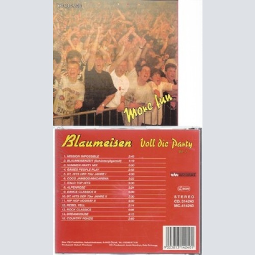 CD--BLAUMEISEN--VOLL DIE PARTY--VOL 2