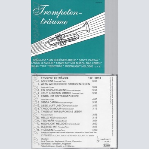 CD--TROMPETENTRÄUME--ANGELINA--