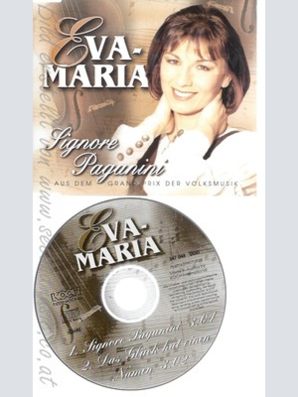 CD--EVA-MARIA -  - - SINGLE -- SIGNORE PAGANINI