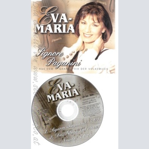 CD--EVA-MARIA -  - - SINGLE -- SIGNORE PAGANINI
