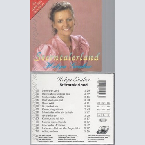 CD--HELGA GRUBER -1991- -- STERNTALERLAND