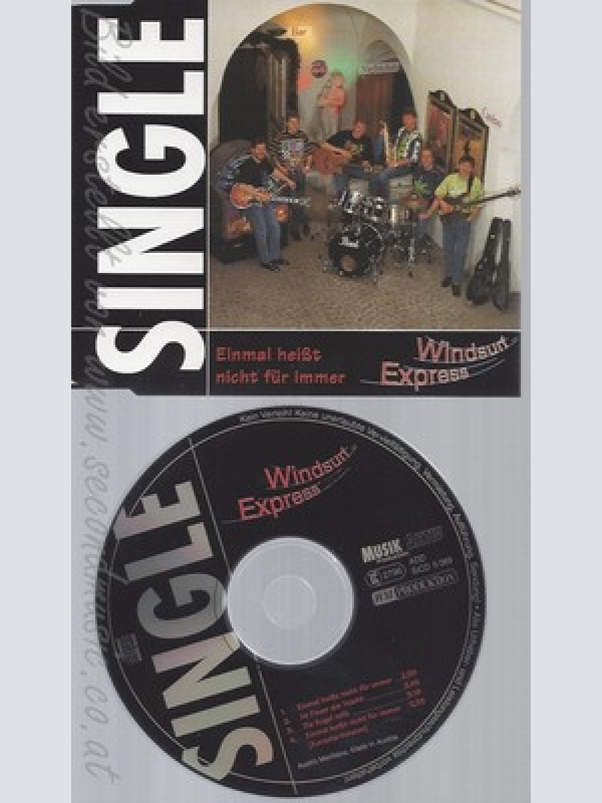 CD--WINDSURF EXPRESS--EINMAL HEISST NICHT FUER IMMER