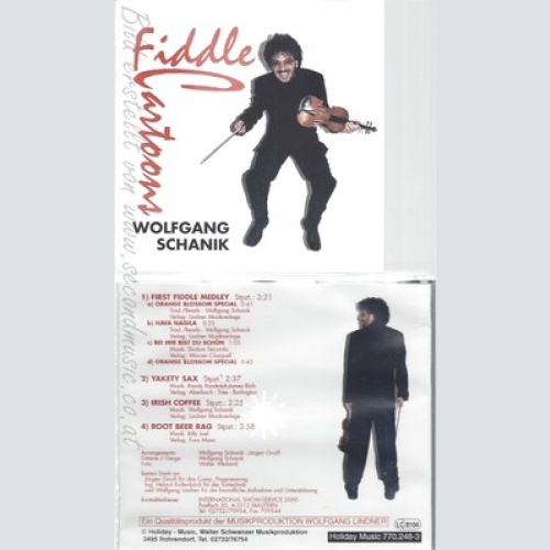 CD--FIDDLE CARTOONS--WOLFGANG SCHANIK