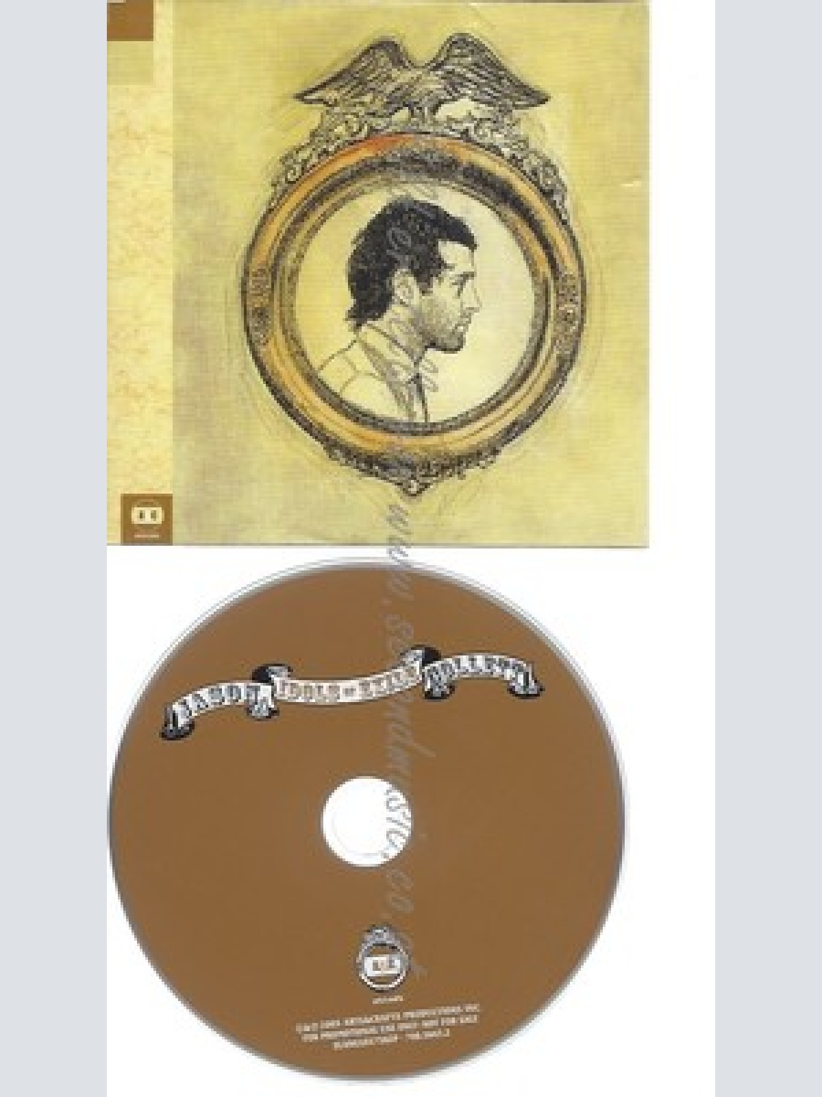 CD--JASON IDOLS OF EXILE COLLETT--PROMO--CARDSLEVE