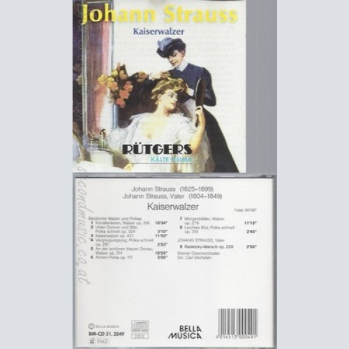CD--KAISERWALZER / ORCH.WIENER VOLKSOPER, MICHALSK, OWST UND JOHANN -- STRAUß --