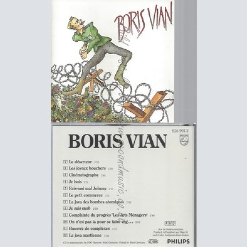 CD--BORIS VIAN--SAME--RARE PHILIPS836991-2