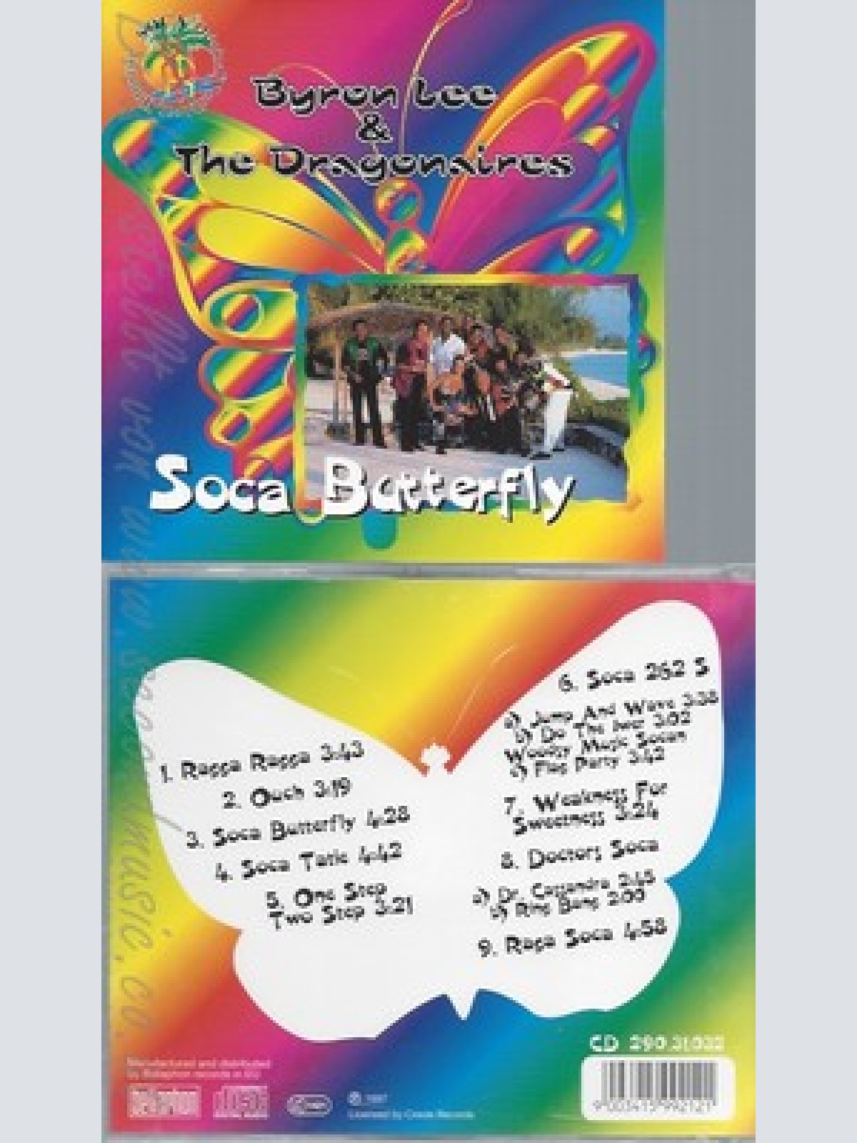 CD--BYRON LEE & THE DRAGONAIRES - -- SOCA BUTTRFLY