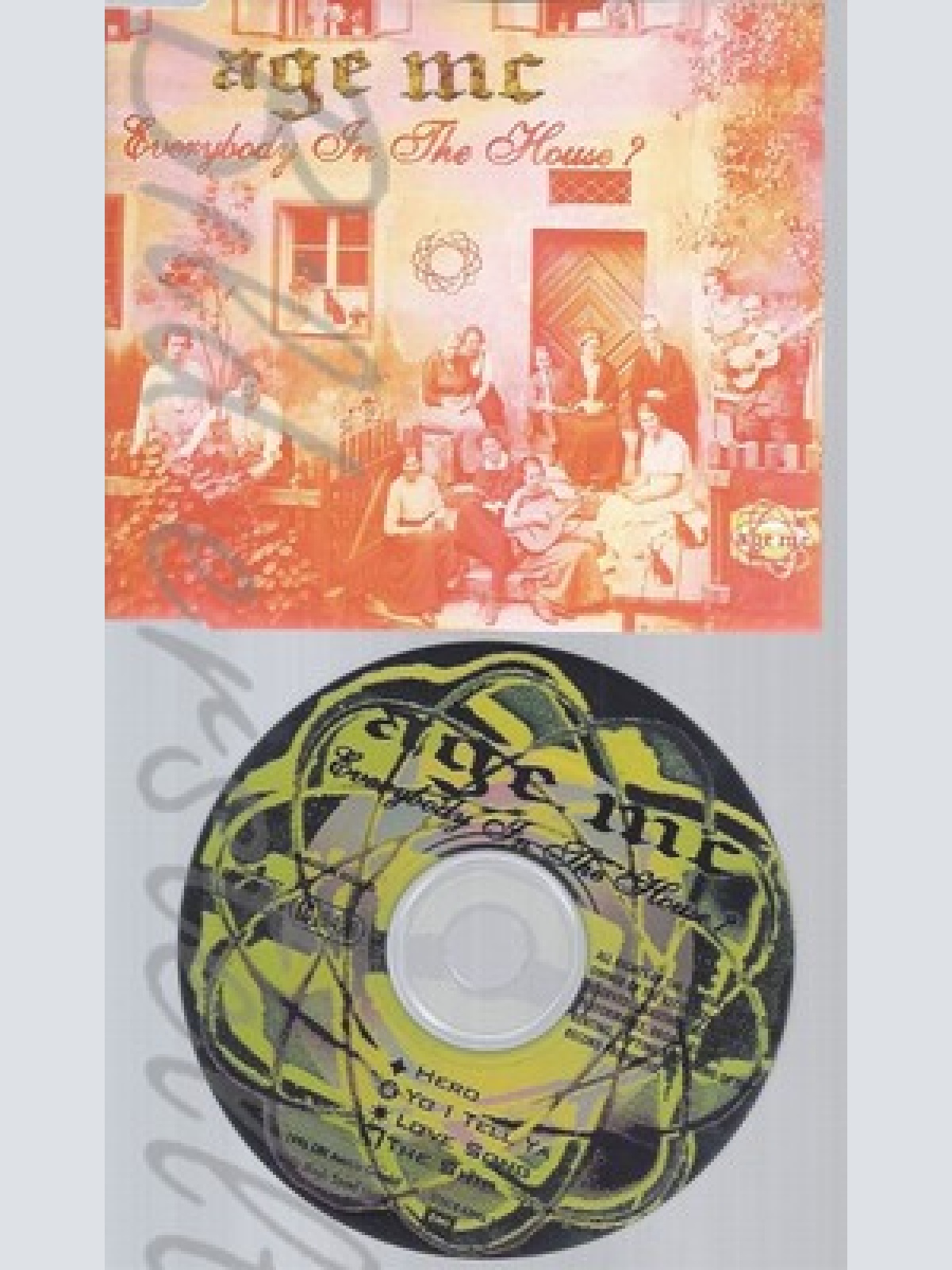 CD--AGE MC -  - - SINGLE -- EVERYBODY IN THE HOUSE