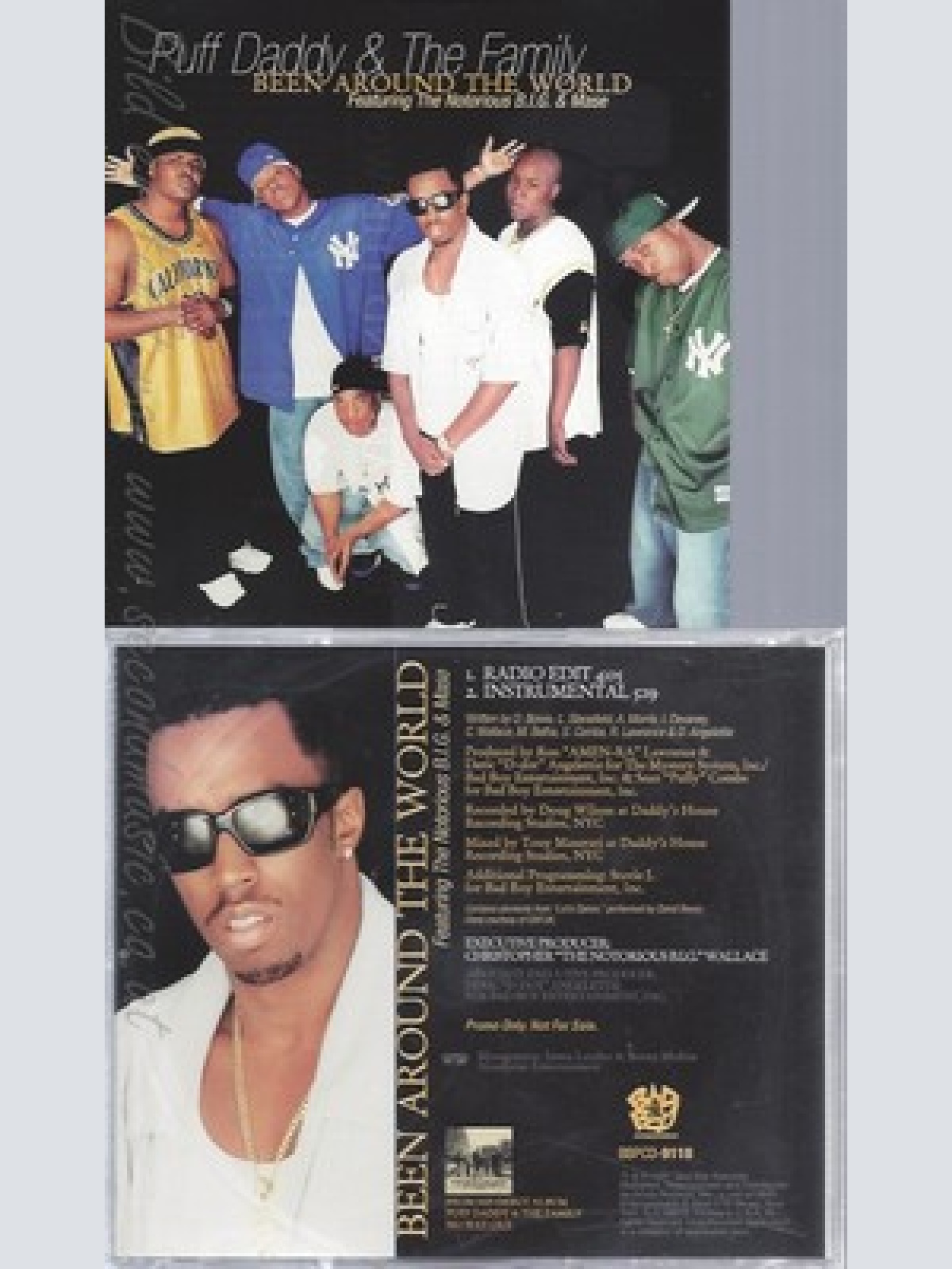 CD--PUFF DADDY & THE FAMILY--BEEN AROUND THE WORLD----PROMO