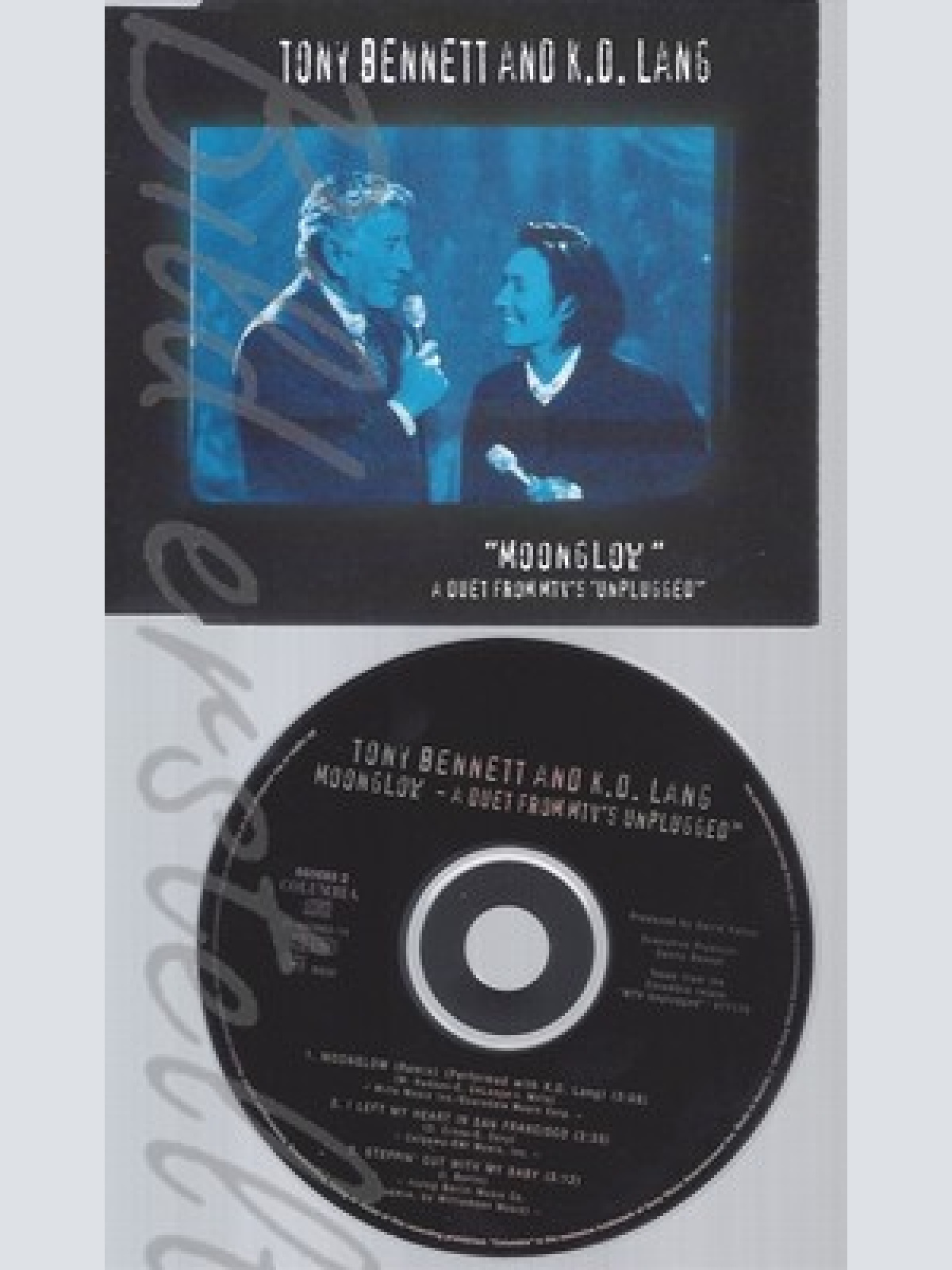 CD--TONY BENNETT   & K. D. LANG- MONGLOW