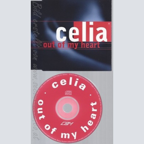 CD--CELIA -  - - SINGLE -- OUT OF MY HEART
