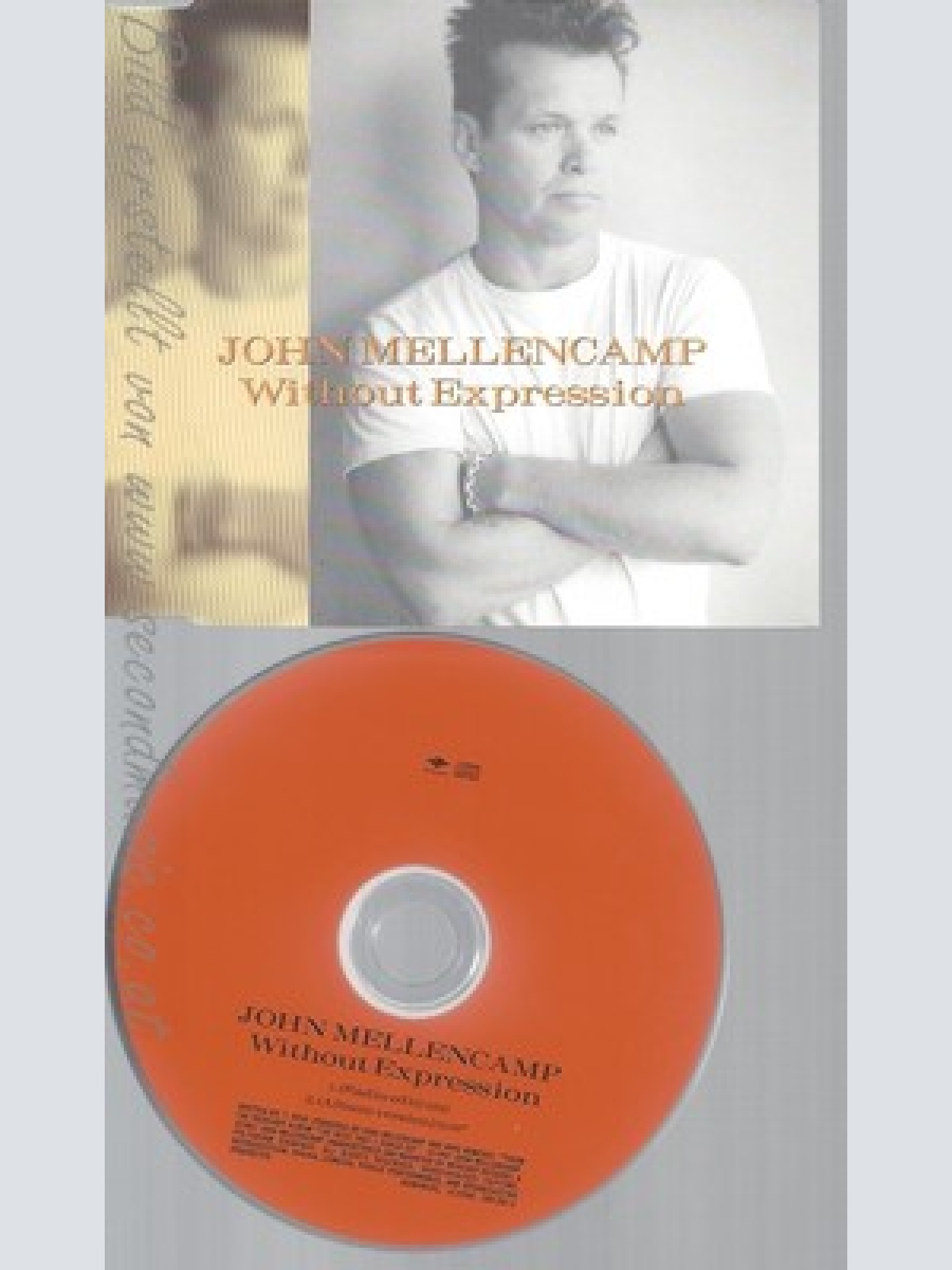 CD--JOHN MELLENCAMP--WITHOUT EXPRESSION--PROMO