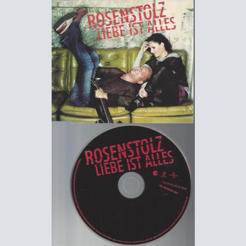 MAXI --ROSENSTOLZ-- LIEBE IST ALLES-- PROMOTION ONLY --PROMO--!!