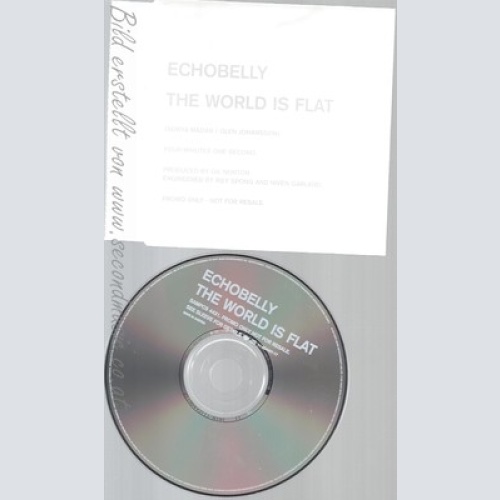 CD--ECHOBELLY--THE WORLD IS FLAT--PROMO