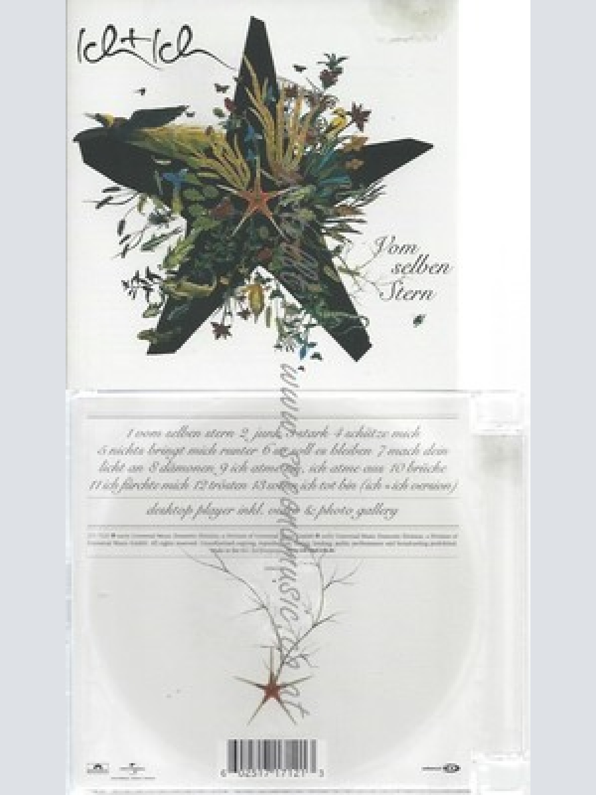 CD--ICH + ICH -- -- VOM SELBEN STERN --JEWEL CASE