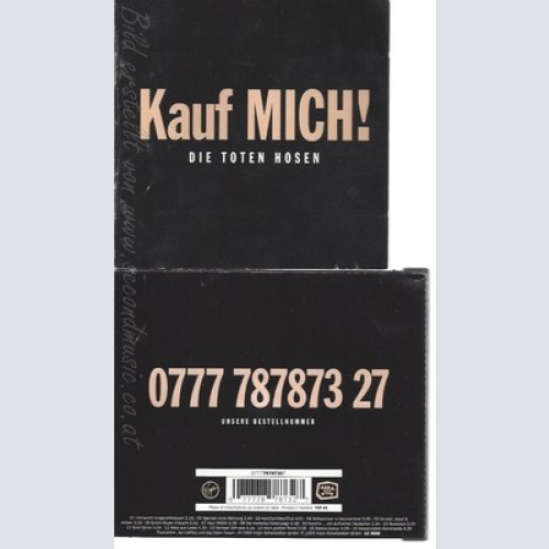 CD--DIE TOTEN HOSEN -- -- KAUF MICH !