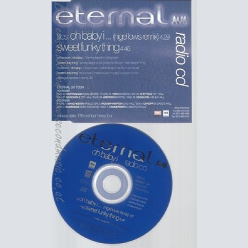 CD--ETERNAL--OH BABY--I --PROMO