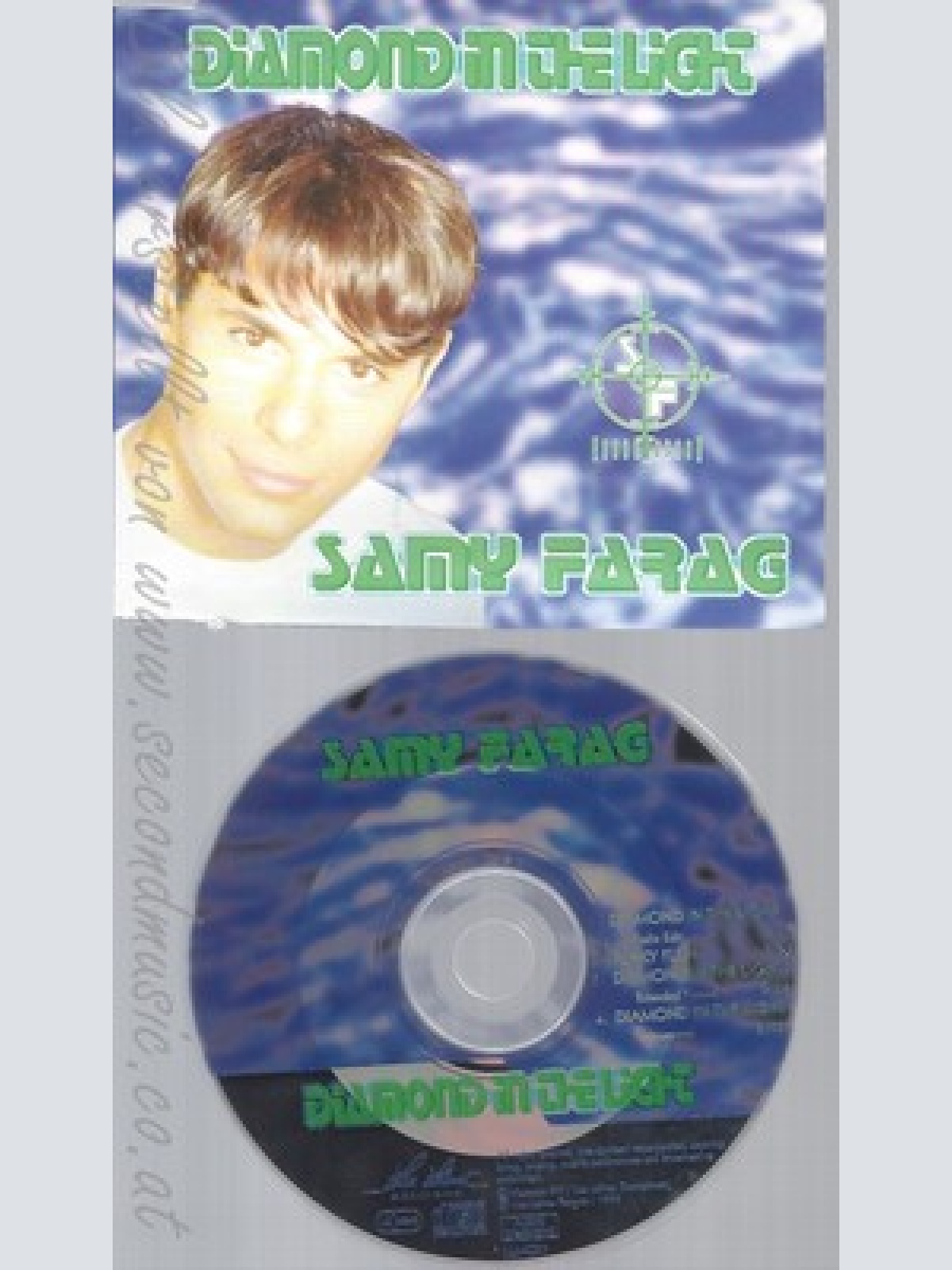 CD--SAMY FARAG -- - SINGLE -- DIAMOND IN THE LIGHT