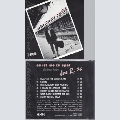 CD--JOE R 96--ES IST NIE ZU SPÄT