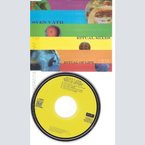 CD--SVEN VAETH - SINGLE -- RITUAL OF LIFE -RITUAL MIXES, 5 VERSIONS, -