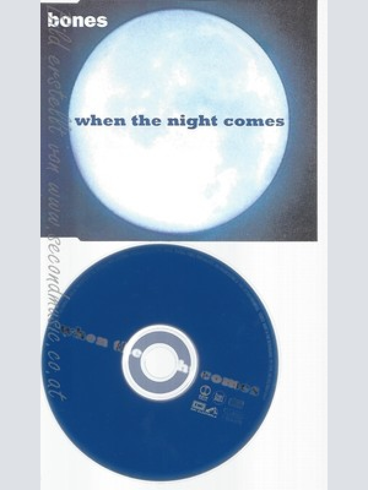 CD--BONES--WHEN THE NIGHT COMES--PROMO