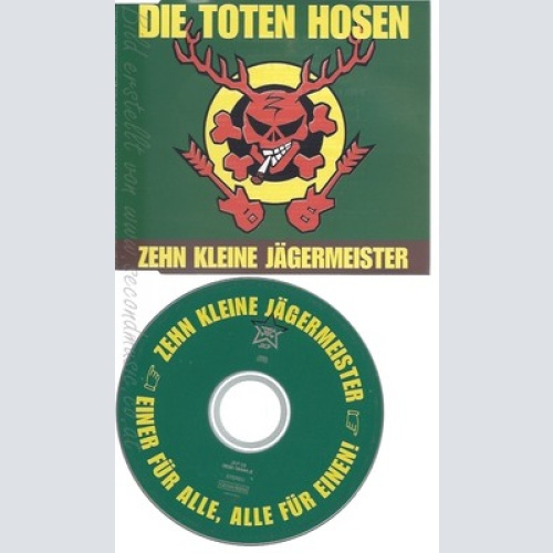 CD--DIE TOTEN HOSEN -- --- ZEHN KLEINE JAEGERMEISTER