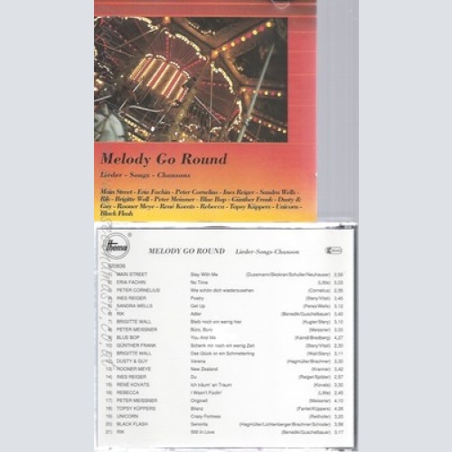 CD--MELODY GO ROUND--LIEDER SONGS CHANSONS