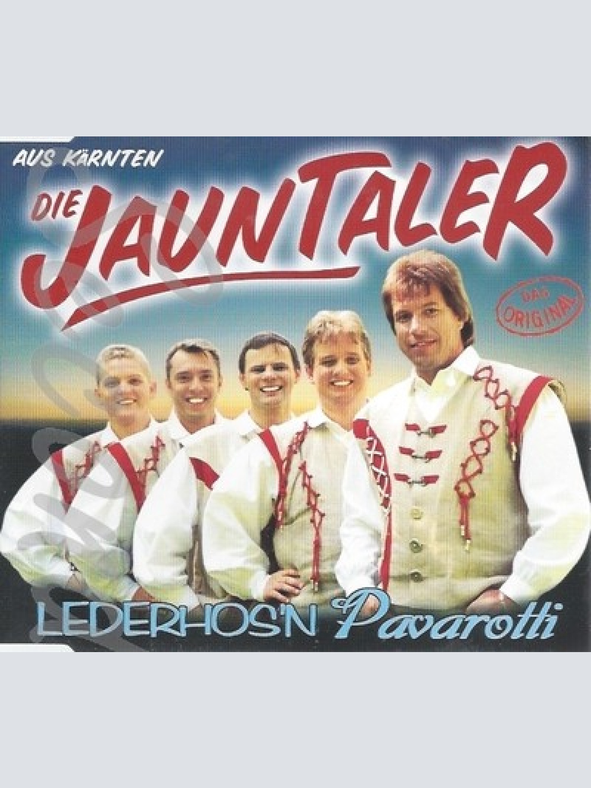 CD--DIE JAUNTALER - SINGLE -- LEDERHOS'N PAVAROTTI -4 TRACKS-