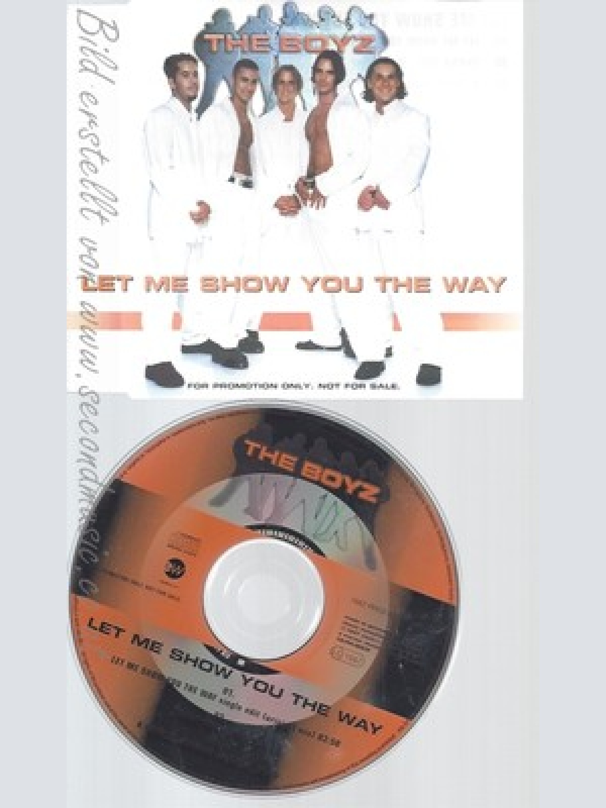 CD--THE BOYZ--LET ME SHOW YOU THE WAY--PROMO