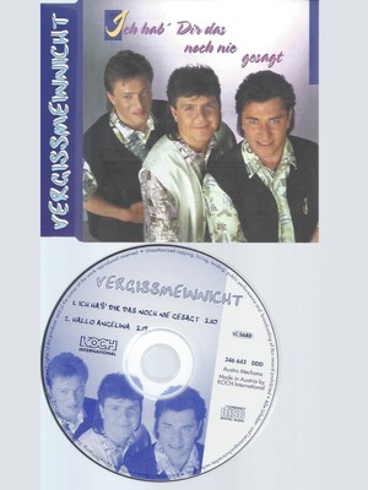 CD--VERGISSMEINNICHT--ICH HAB DIR DAS NOCH NIE GESAGT