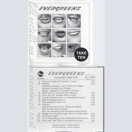 CD--EVERGREENS--TAKE TEN