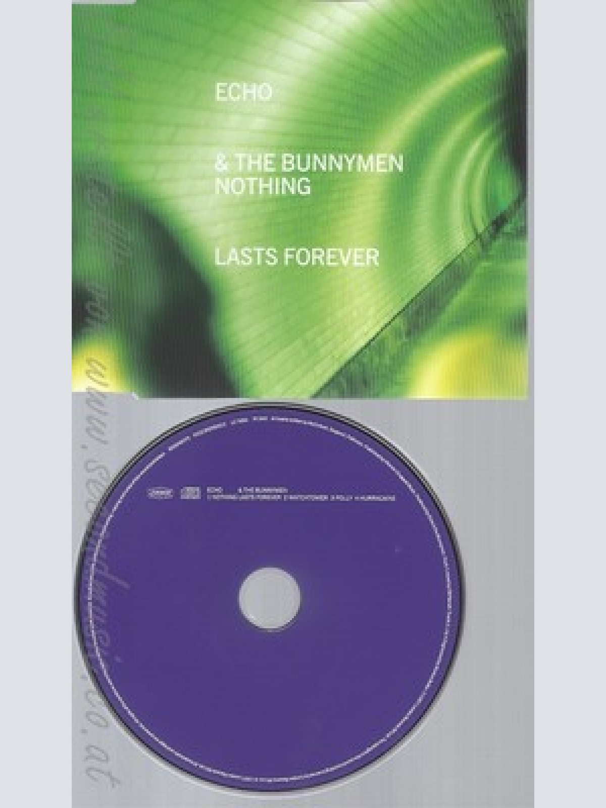 CD--ECHO & THE BUNNYMEN -- - SINGLE -- *NOTHING LASTS FOREVER*