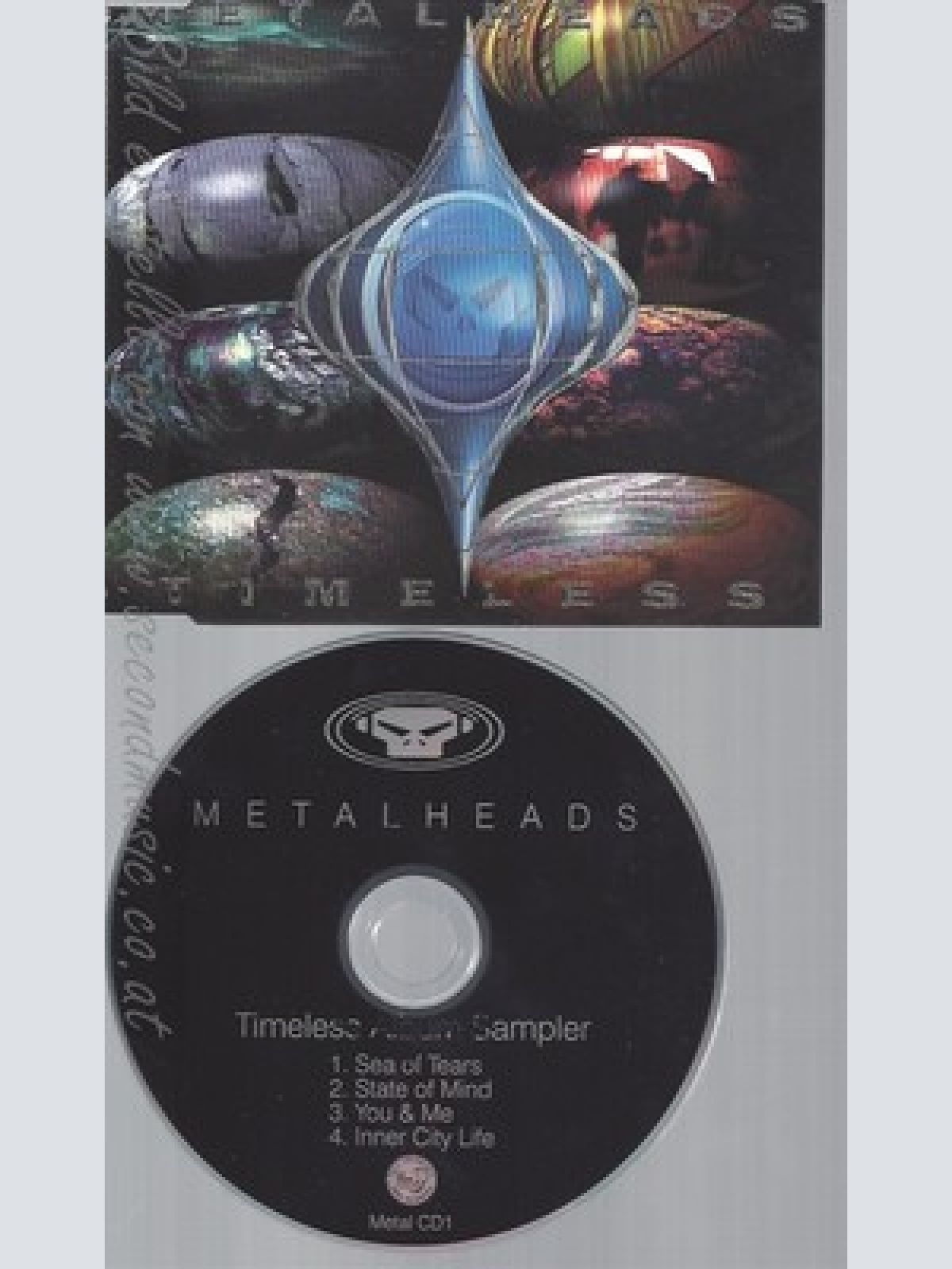 CD--METALHEADS--TIMELESS ALBUM SAMPLER--PROMO