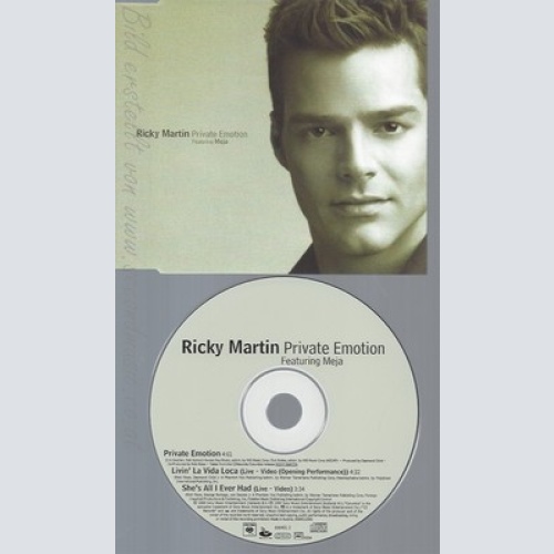 CD--RICKY MARTIN -- --- PRIVATE EMOTION
