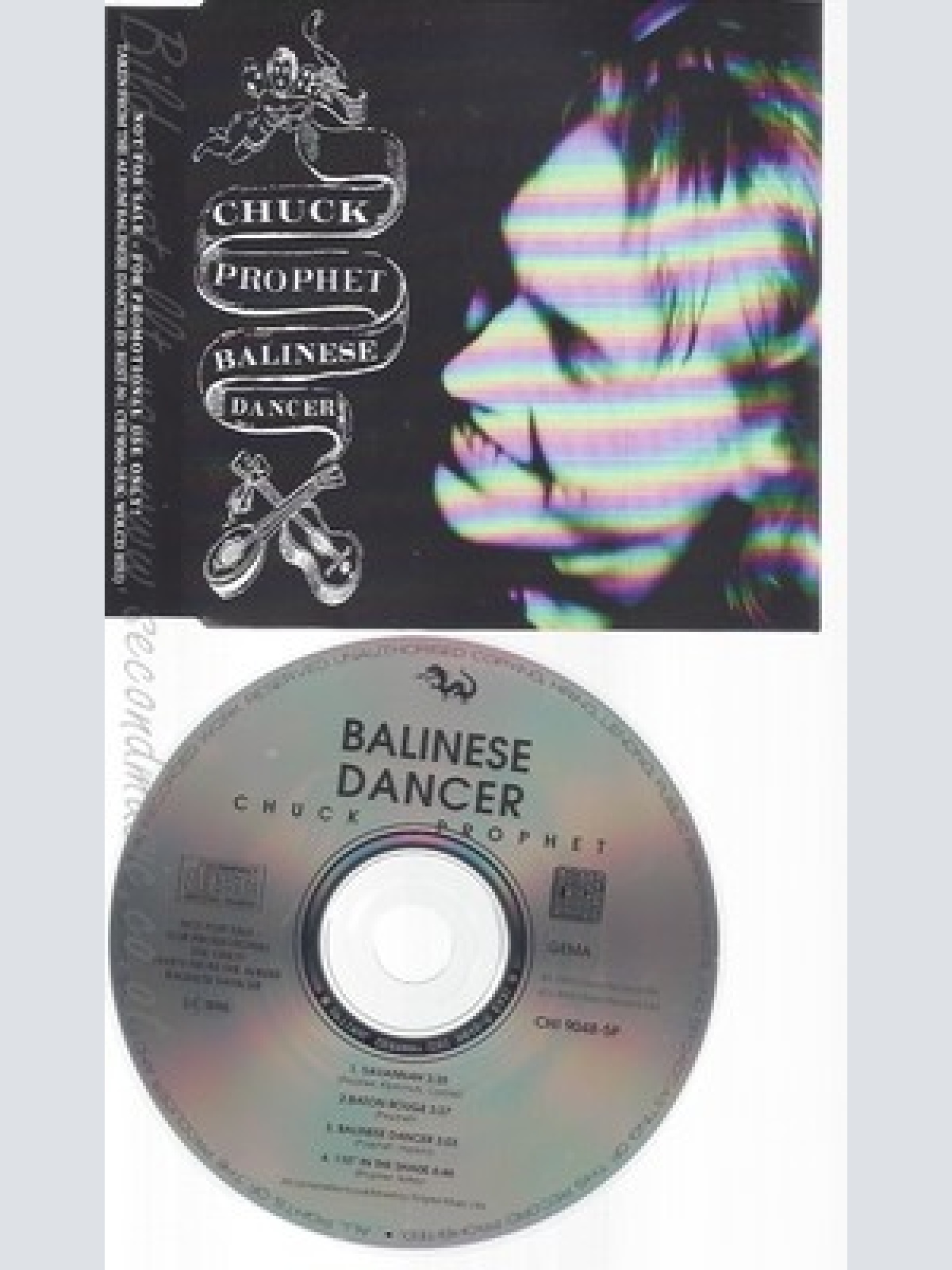 CD--CHUCK PROPHET BALINESE DANCER--PROMO