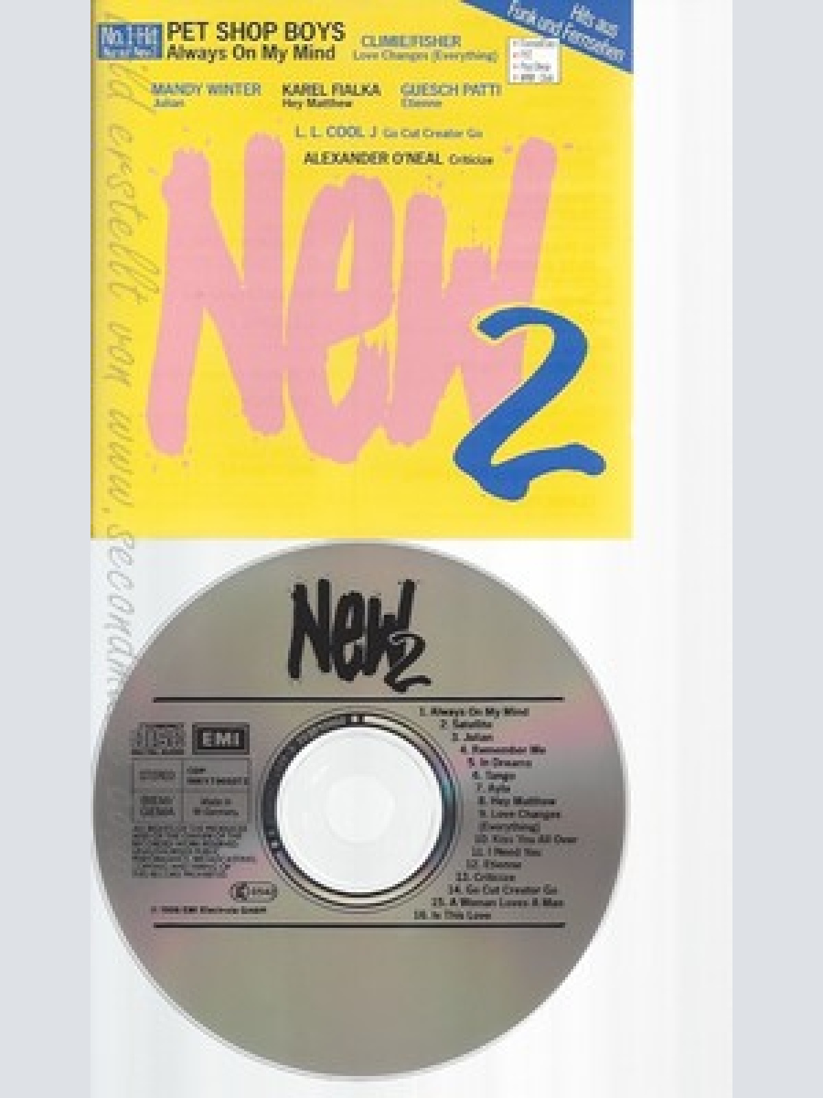 CD--NEW 2--PET SHOP BOYS --FISHER--VARIOUS