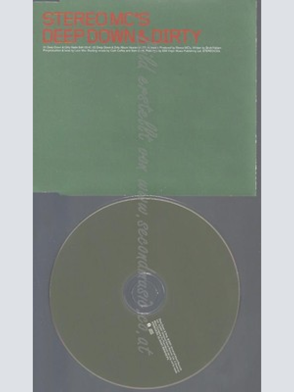 CD--PROMO--STEREO MCS--DEEP DOWN & DIRTY