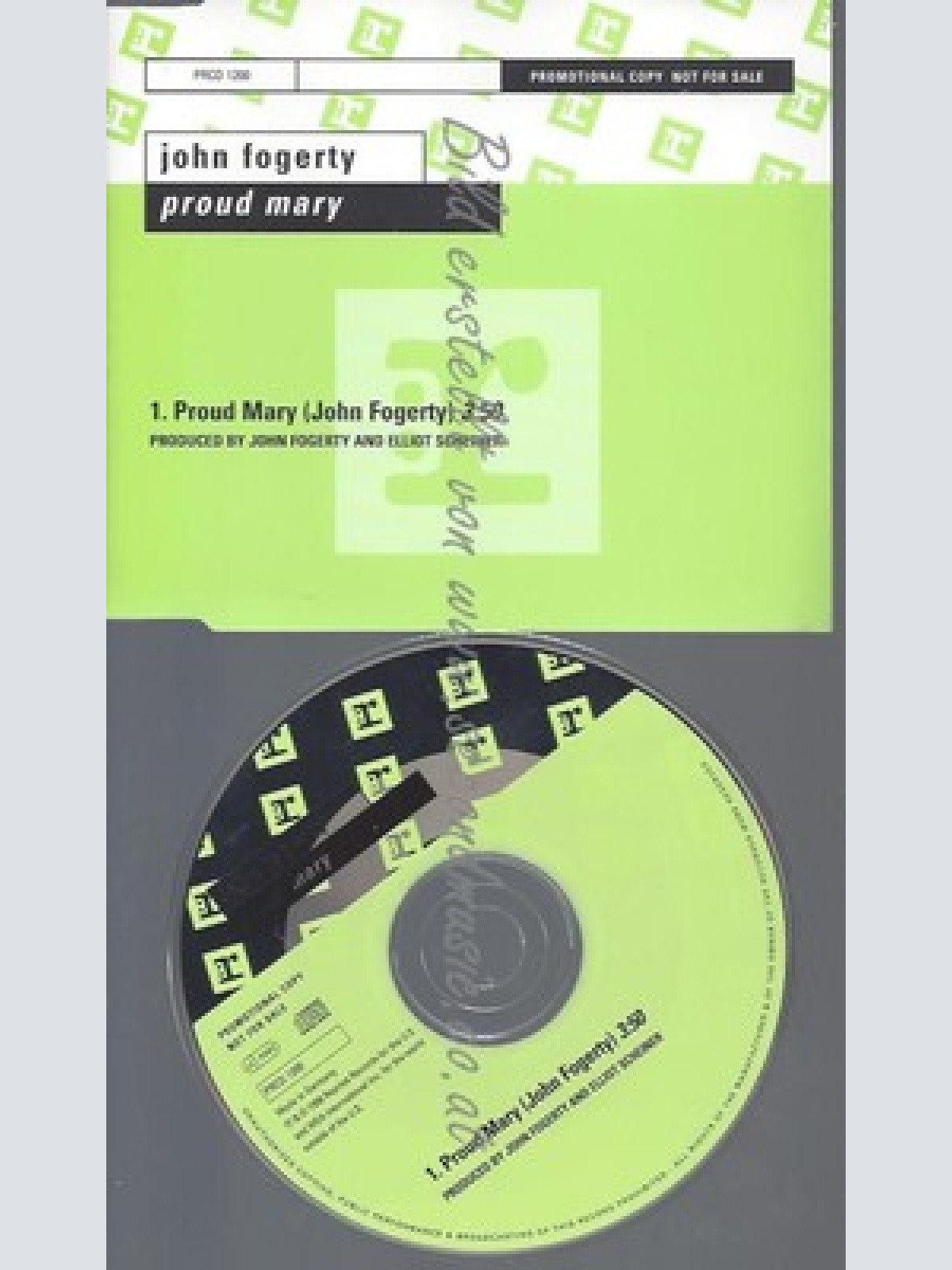 CD--PROMO--JOHN FOGERTY--PROUD MARY