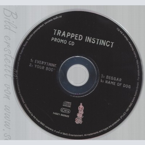 CD--TRAPPED INSTINCT--EVERYTHING--PROMO