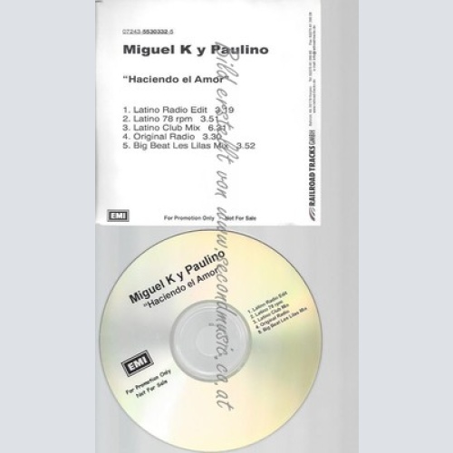 CD--PROMO--MIGUEL KY PAULINO--HACIEENDO EL AMOR