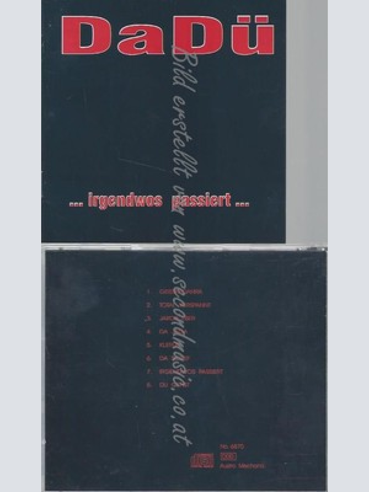 CD--DADÜ--IRGENDWOS PASSIERT--