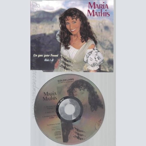 CD--MARIA MATHIS--EIN GANZ GUTER FREUND--