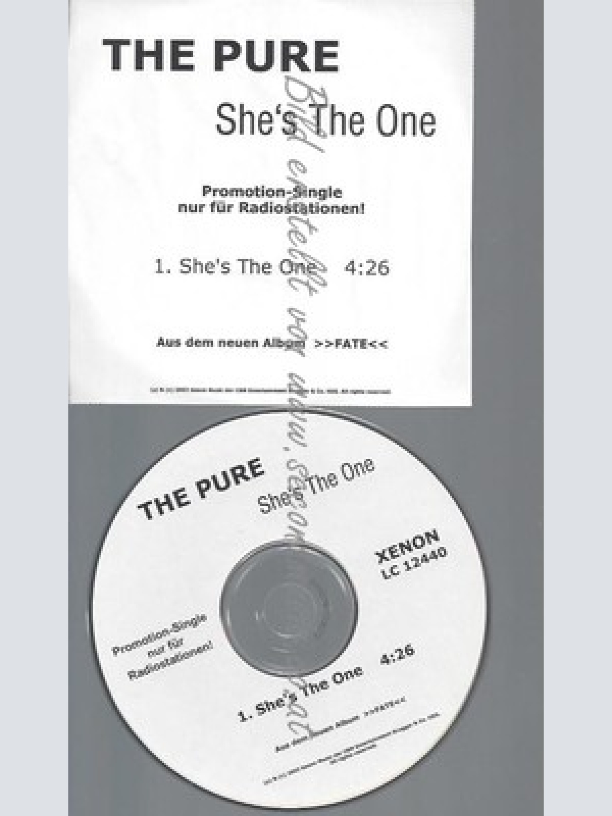 CD--PROMO--THE PURE--SHE'S THE ONE