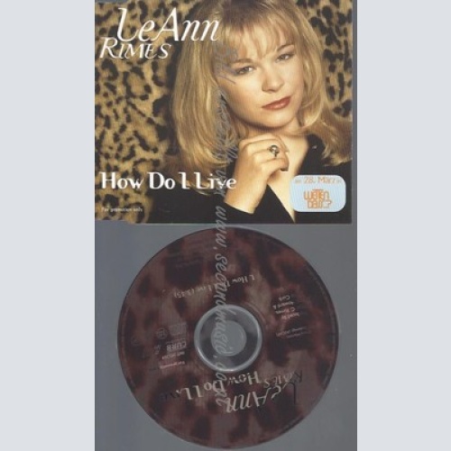 CD--PROMO--LEANN RIMES--HOW DO I LIVE