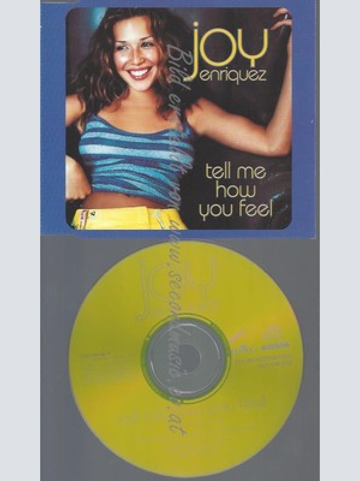 CD--PROMO--JOY ENRIQUEZ--TELL ME HOW YOU FEEL