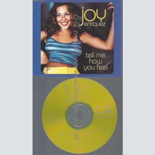 CD--PROMO--JOY ENRIQUEZ--TELL ME HOW YOU FEEL